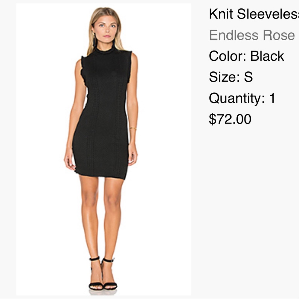 Revolve Knit black body con